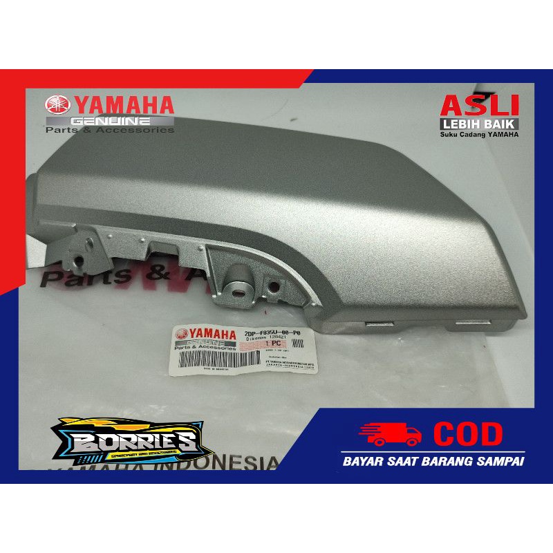 Cover Sayap Kecil Sen Kiri Panel 1 N Max Nmax Silver Original Yamaha Ori YGP 2DP-F835U-00-P0