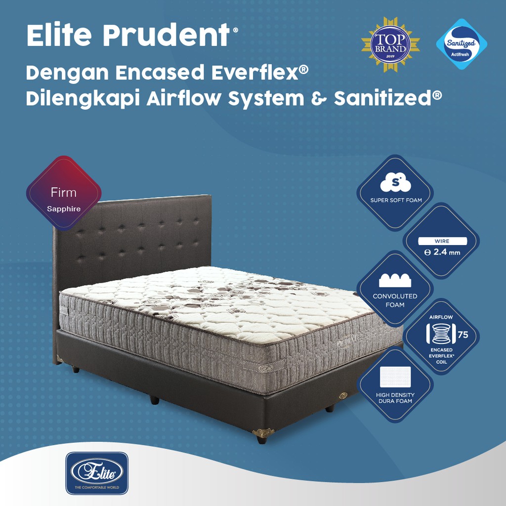 ELITE SPRINGBED PRUDENT SET 180X200