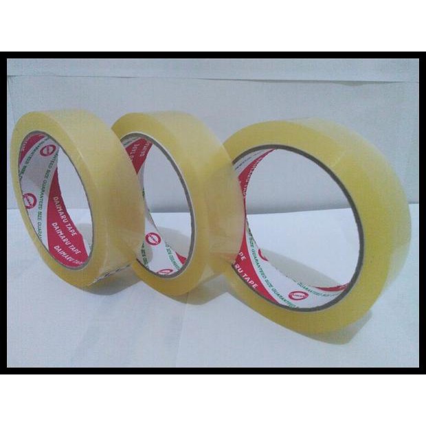 

BERGARANSI ISOLASI LAKBAN 24MM / 1 " 72YARD DAIMARU BIG SALE