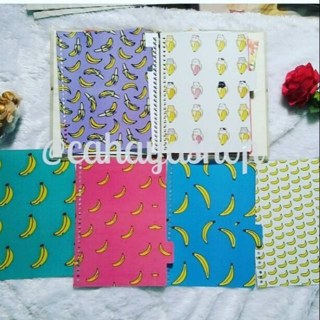 

Pembatas Binder 26ring B5 Banana