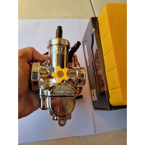 karbu carbulator pe 28 chrome panom NSR karbulator krom carbu crom easy setting-3