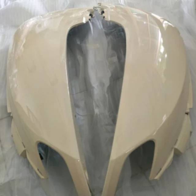 Body belakang SCOOPY LED NEW 2017-2018 cream