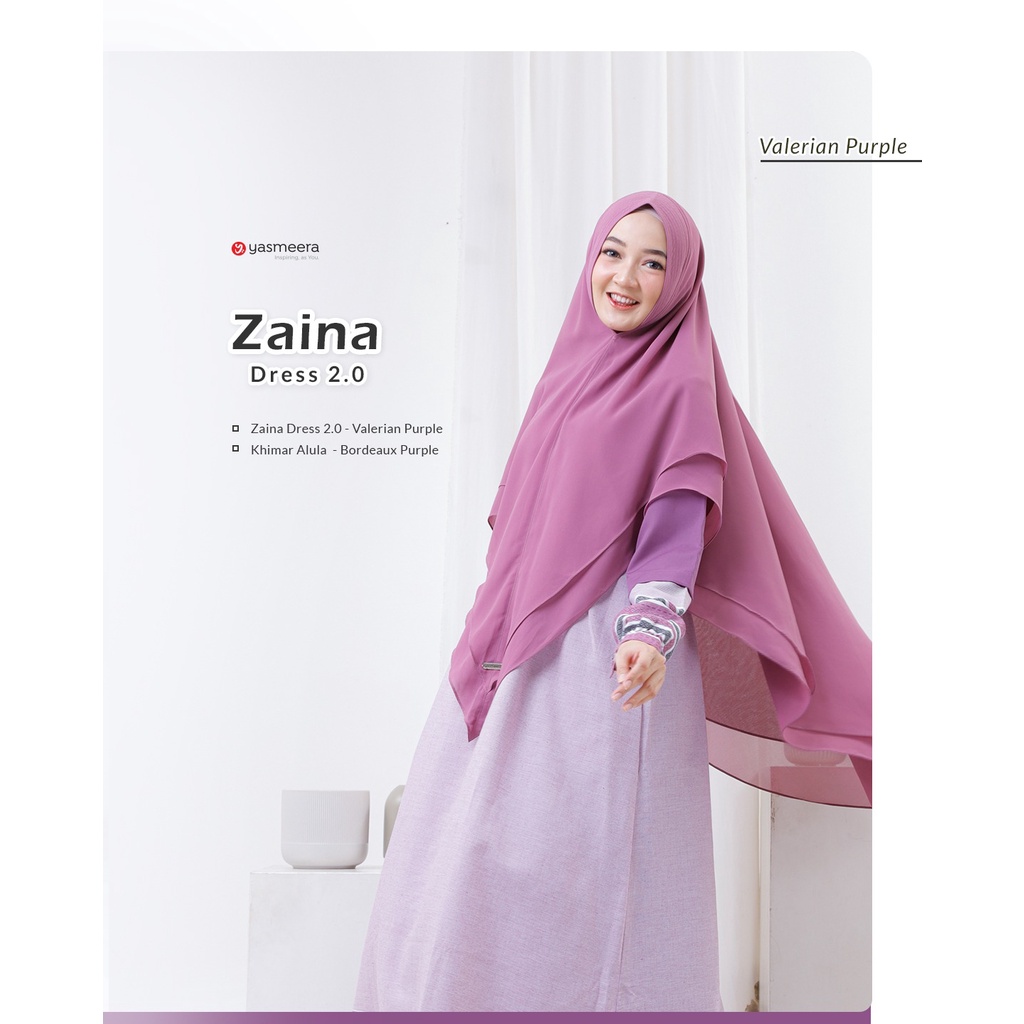 Gamis Yasmeera /Zaina Dress/Yasmeera Terlaris/Promo Yasmeeraa