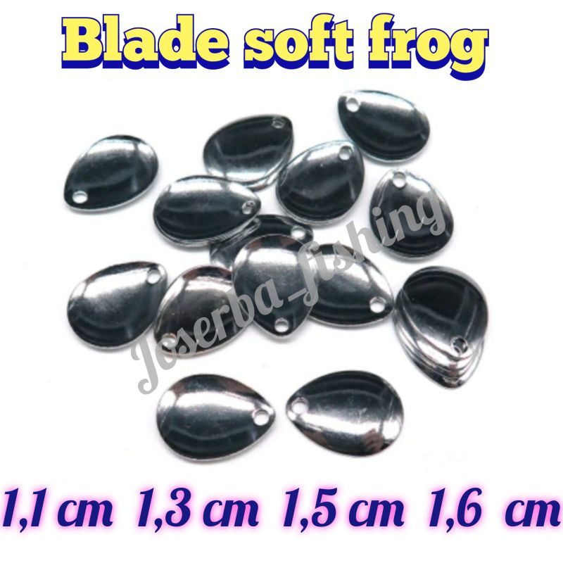 Blade Soft Frog Stainless 1,1 cm / 1,3 cm / 1,5 cm / 1,6 cm