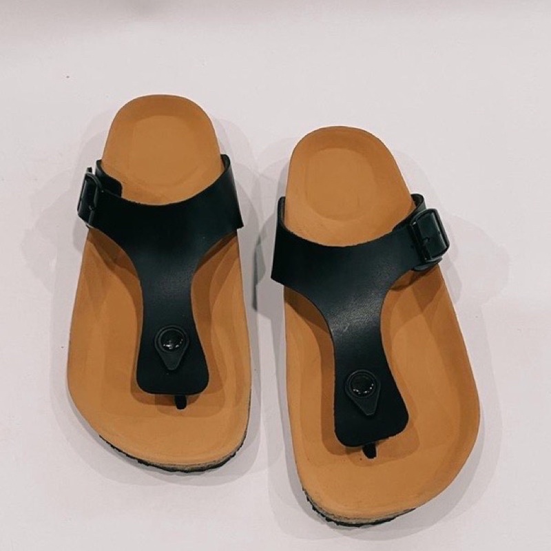 Sandal Jepit Gymik Arca Coklat Hitam Original