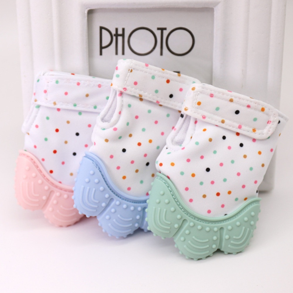 Lakhu Sarung tangan gigitan teether bayi baby /baby beether mitten