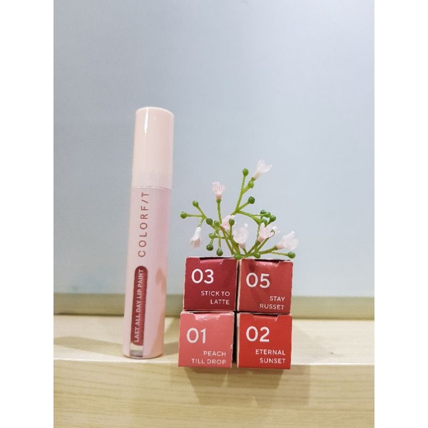 (WARDAH)Wardah Colorfit Lat All Day Lip Plain