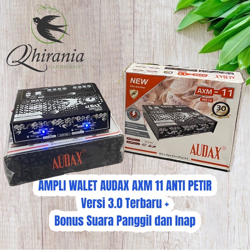 AMPLI WALET AUDAX AXM11 / AXM 11 BONUS SUARA PANGGIL DAN INAP