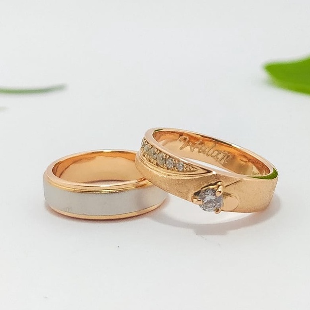 CINCIN TUNANGAN SILVER - FREE BOX CINCIN