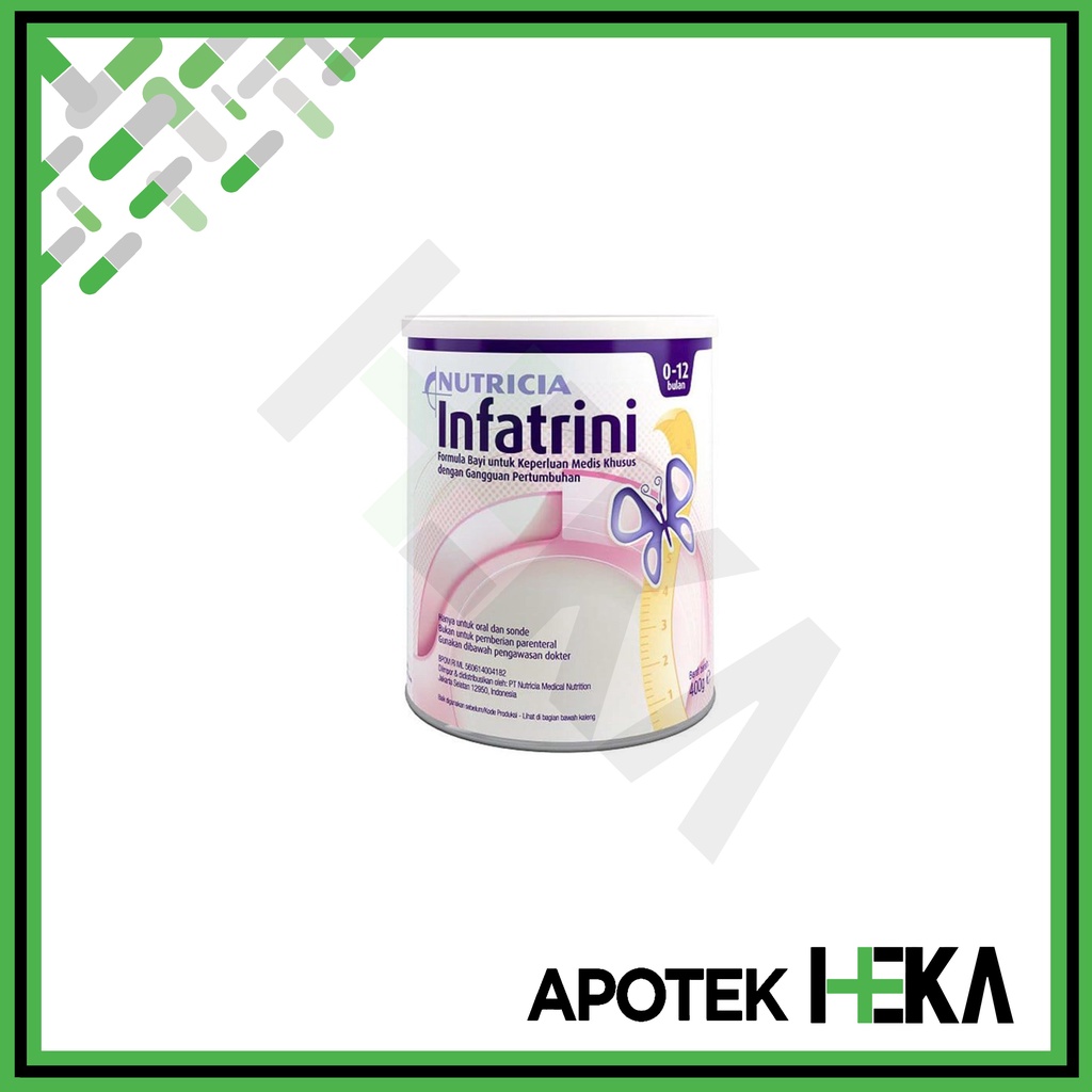 Infatrini Infantrini Powder 400 g - Susu Bubuk Formula Pertumbuhan 0-12 Bulan (SEMARANG)