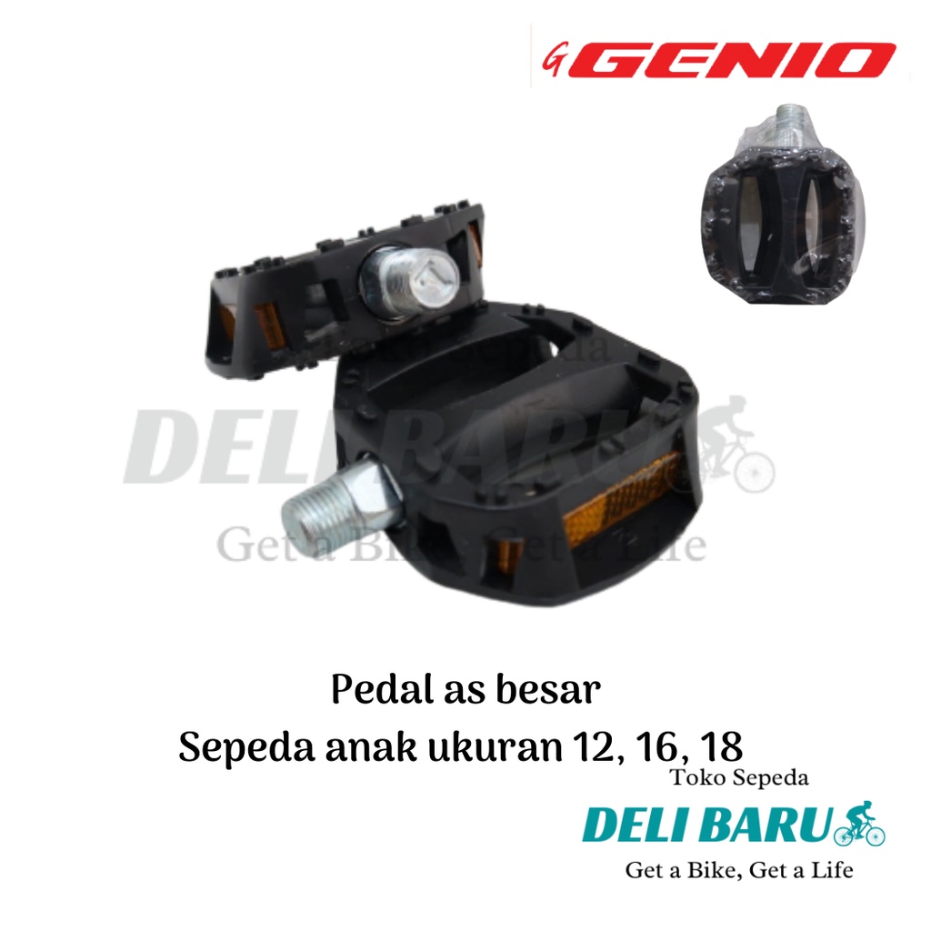 Genio Pedal as besar sepeda anak