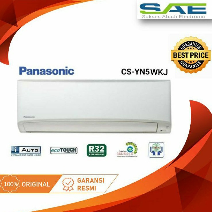Jual AC PANASONIC Standard 1/2 PK ZN5WKJ [Indoor + Outdoor Unit Only