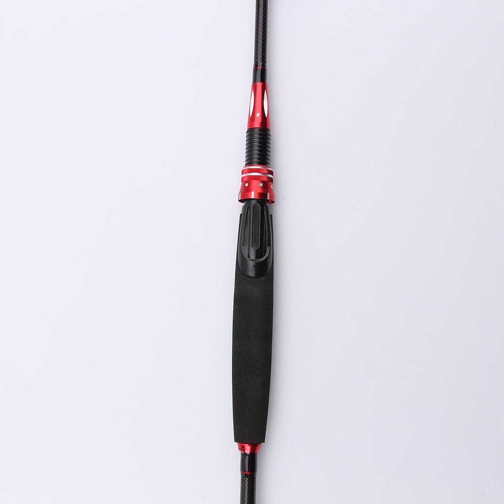 Joran Pancing Carbon Fiber 2 Segments 2.1M Murah - Merah