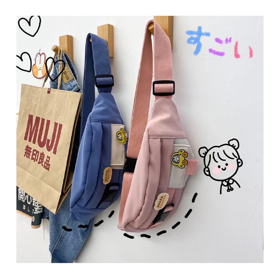 WAISTBAG BRENDA - Waistbag Tas Pinggang Wanita-WAISTBAG MURAH-KOREAN STYLE