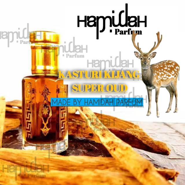 Parfum Kasturi Kijang Super Oud Original Import Murni Kualitas Arab DEER MUSK OIL