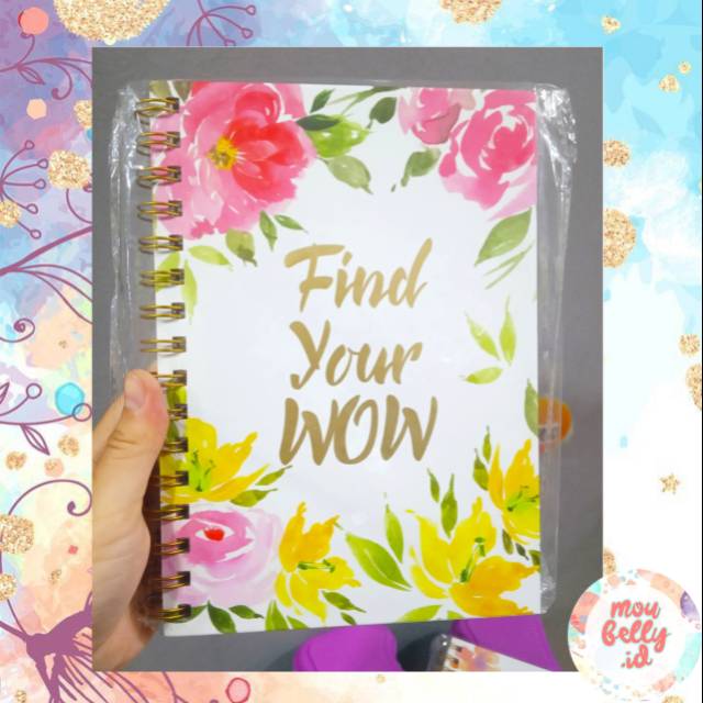

[NEW!] Notebook bunga Hologram / Buku Hologram / notebook aesthetic