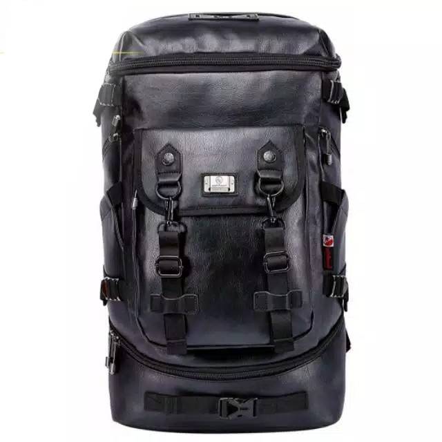 RANSEL KULIT PREMIUM MODEL TAS GUNUNG leather  kwalitas original wisman