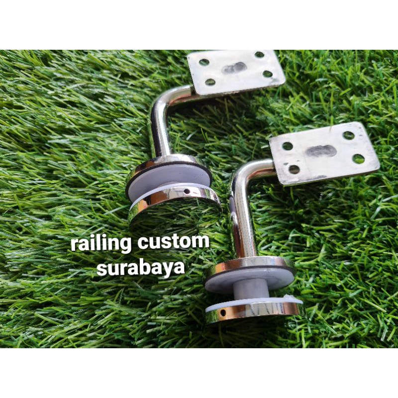 BRACKET SIKU KACA STAINLESS