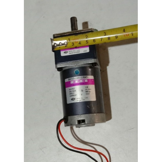 Dc Motor Gearbox SPG 24V Ratio 1:50 18Rpm