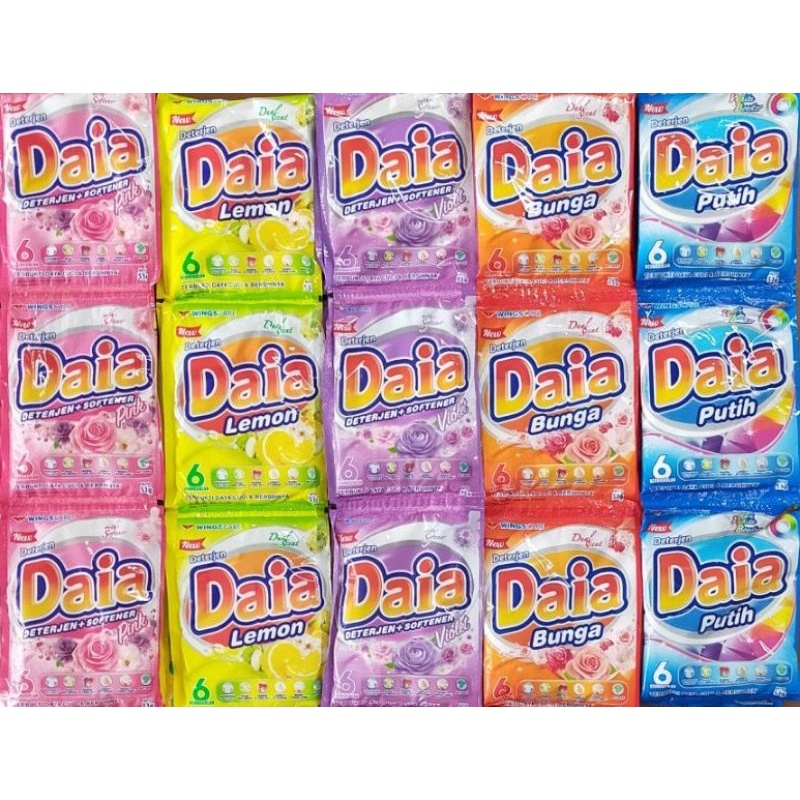 Daia bubuk Sachet