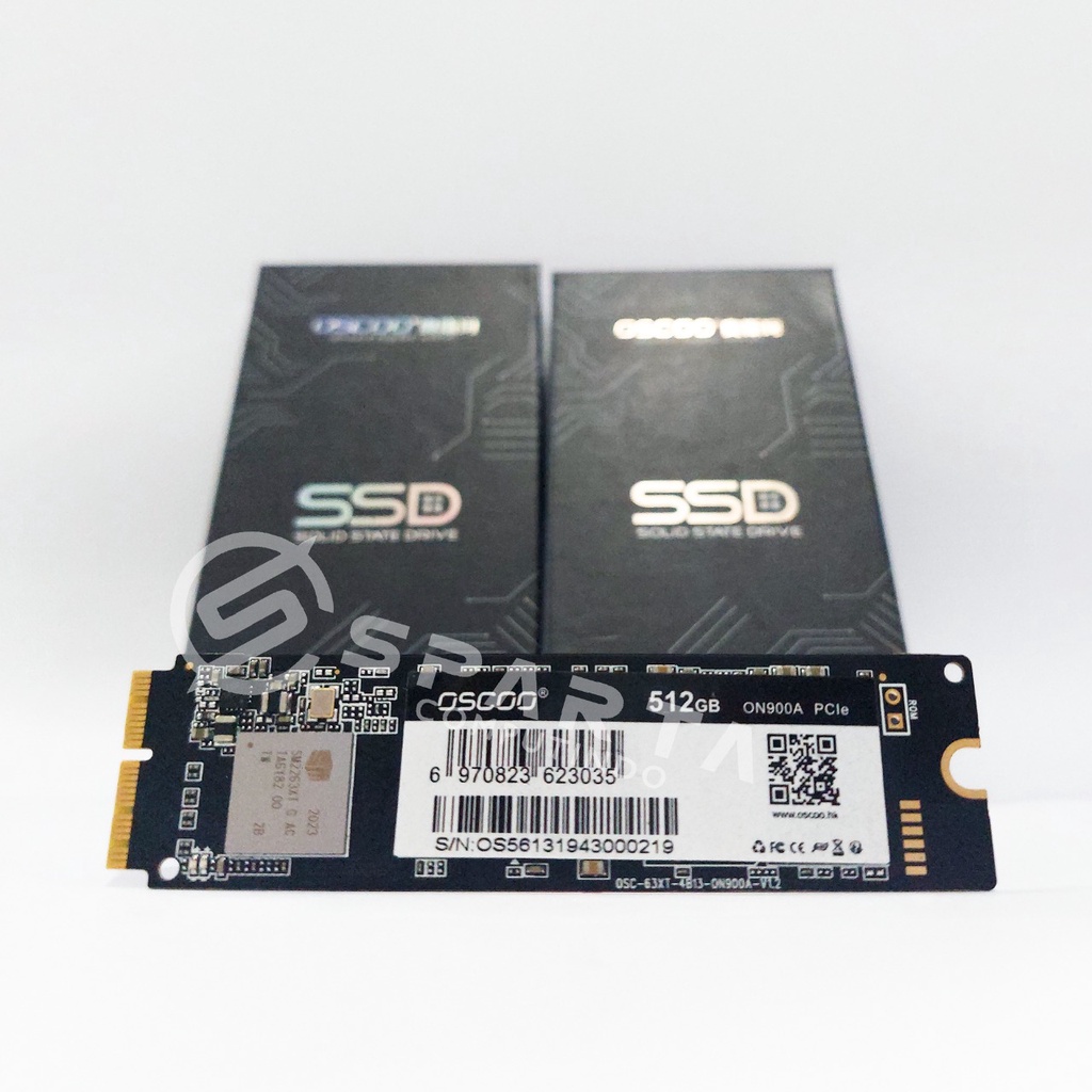 SSD OSCOO ON900A PCIE FOR APPLE (2013 UP)512 GB Garansi 3 Tahun