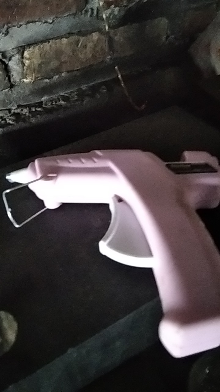 Alat Lem Tembak Glue Gun Lem Bakar Cair 20 Watt +bonus Refill Lem