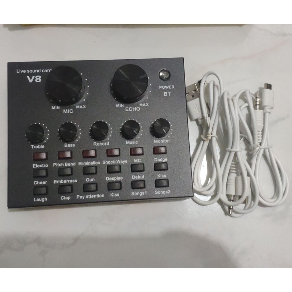 Sound card V8 Mixer Bluetooth