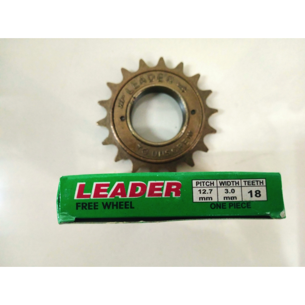 Free Wheel Leader 18T dan 16T