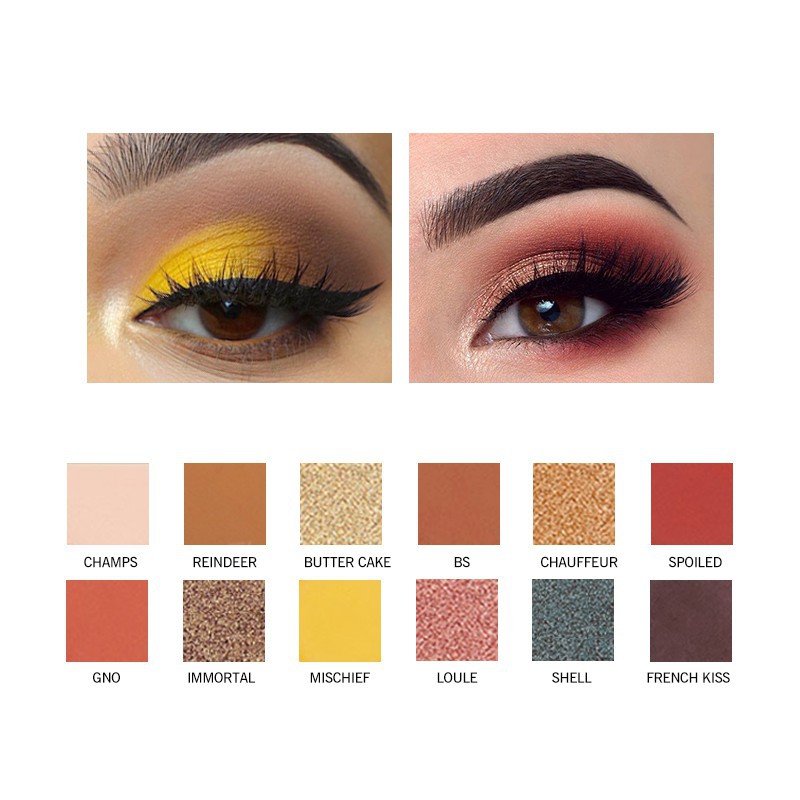 AIKIMUSE EYESHADOW PALLETE 12 COLOR SUNSET VARIAN