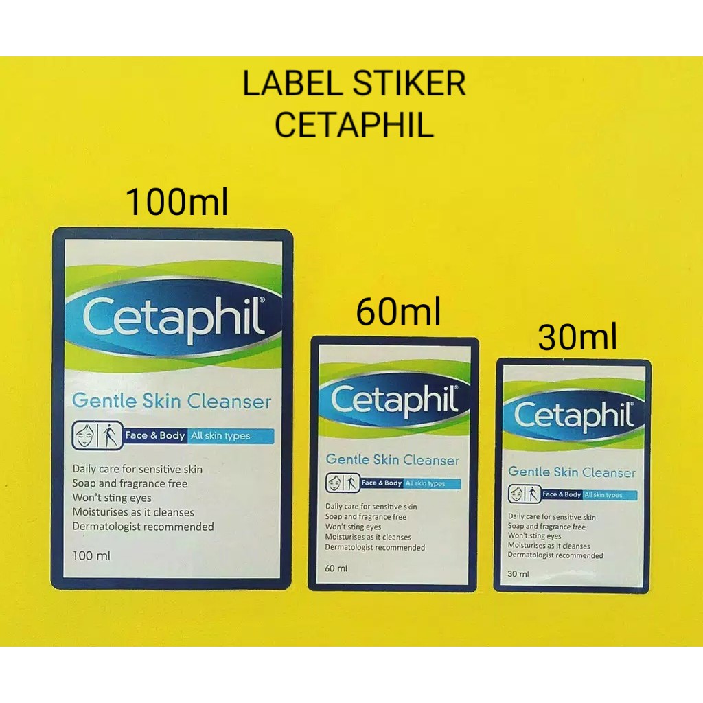 

Label Stiker Cetaphil Murah