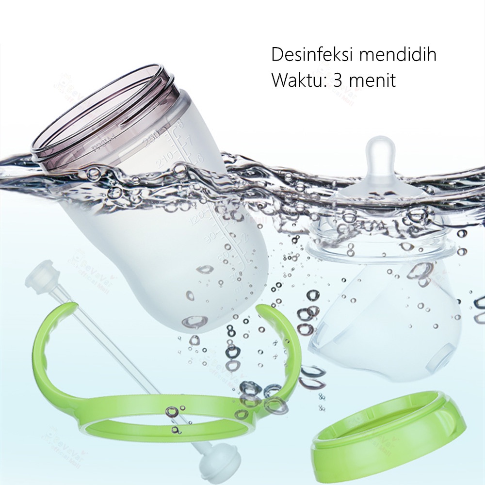 Lakhu dengan pegangan PIKO Bello botol susu bayi