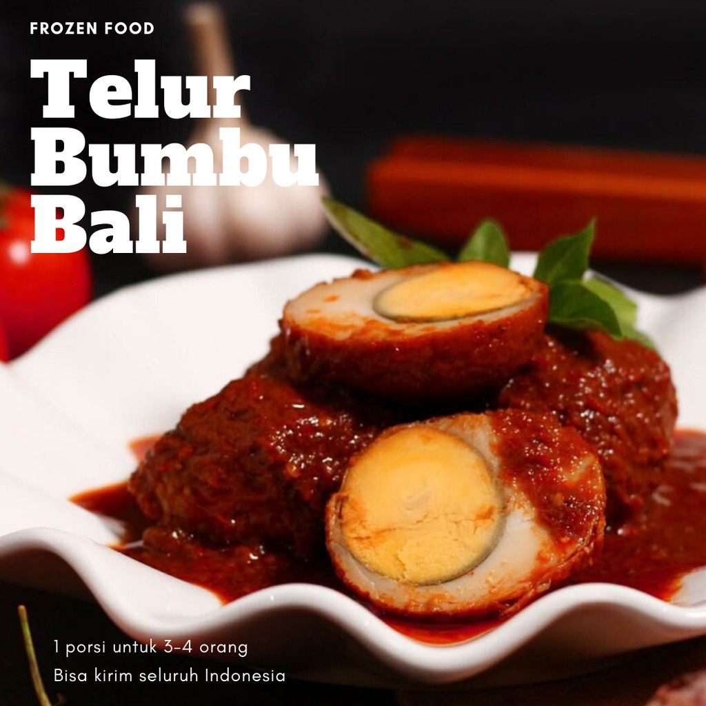 

Telur Bumbu Bali Frozen - Makanan Frozen Halal & Bersih