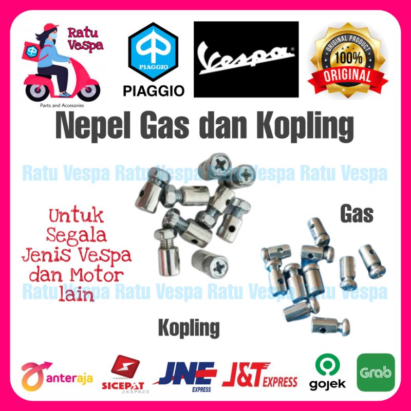 Nepel Tali Gas dan Tali Kopling , Persneling Vespa