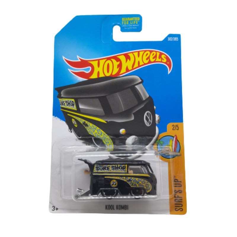 Hotwheels Kool Kombi Mooneyes Hitam