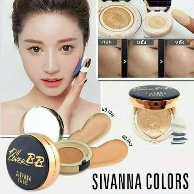 Kill Cover BB Cushion by Sivanna Colors original Thailand