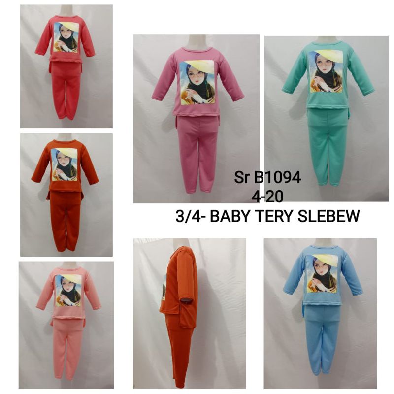 ONE SIZE SET VIRAL 2022 / SETELAN VIRAL ANAK /KAOS SETELAN OVERSIZE ANAK VIRAL / BABY TERY SLEBEY / 