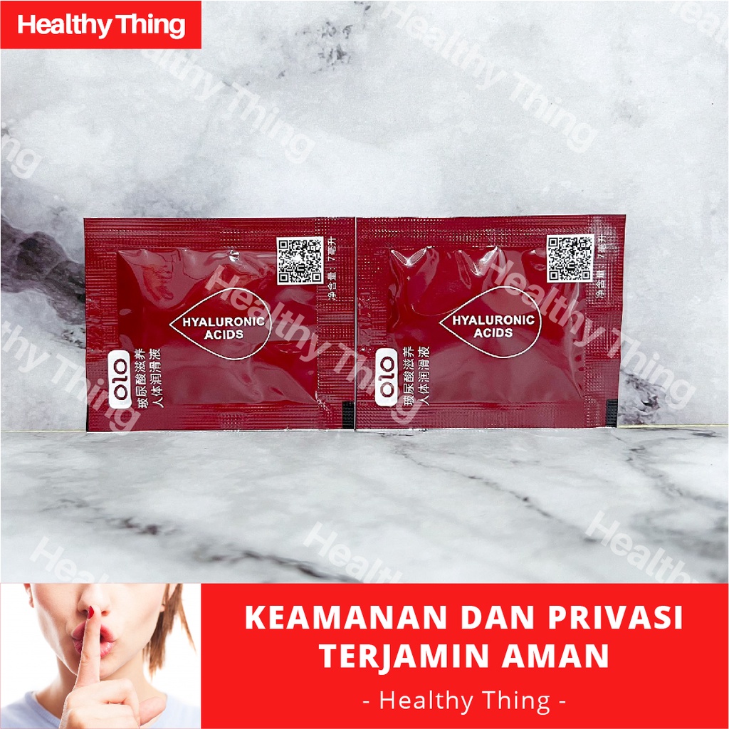 5 Sachet (pcs) PELUMAS OLO Hyaluronic Acid Lubricant (5 SACHET)