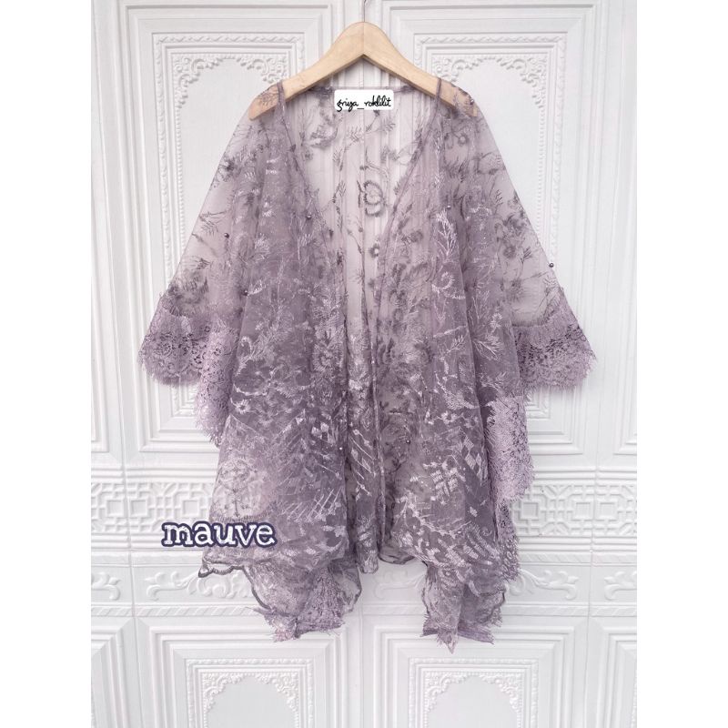 Cape outer tile brukat camara mix brukat seri2