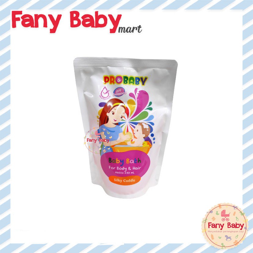 PROBABY BATH POUCH 230ML (REFILL)