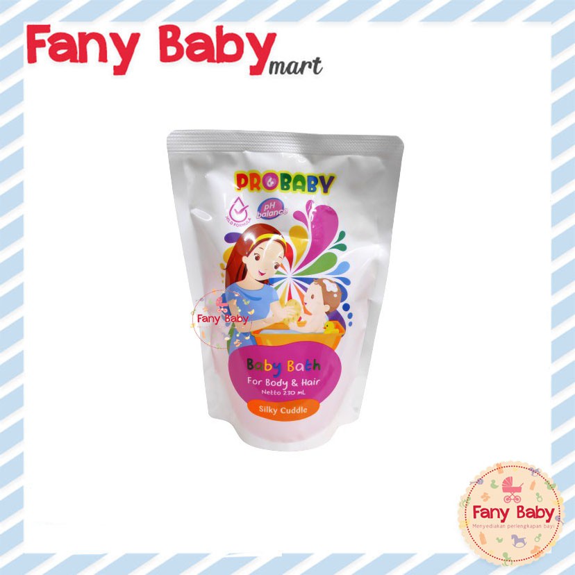 PROBABY BATH POUCH 230ML (REFILL)