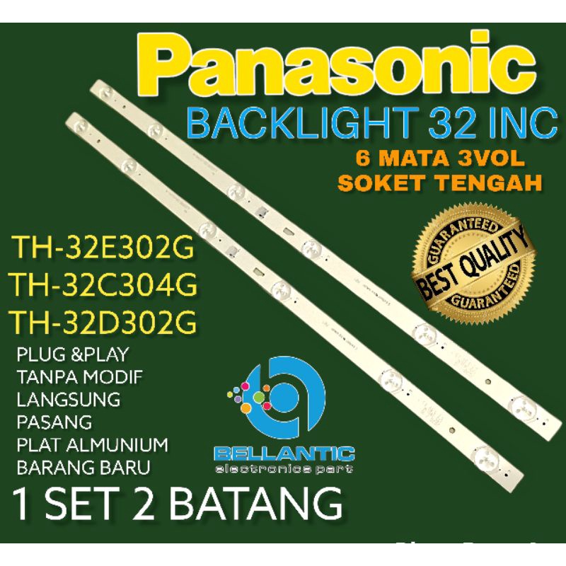 BACKLIGHT 32 INC PANASONIC 6 KANCING 3VOL