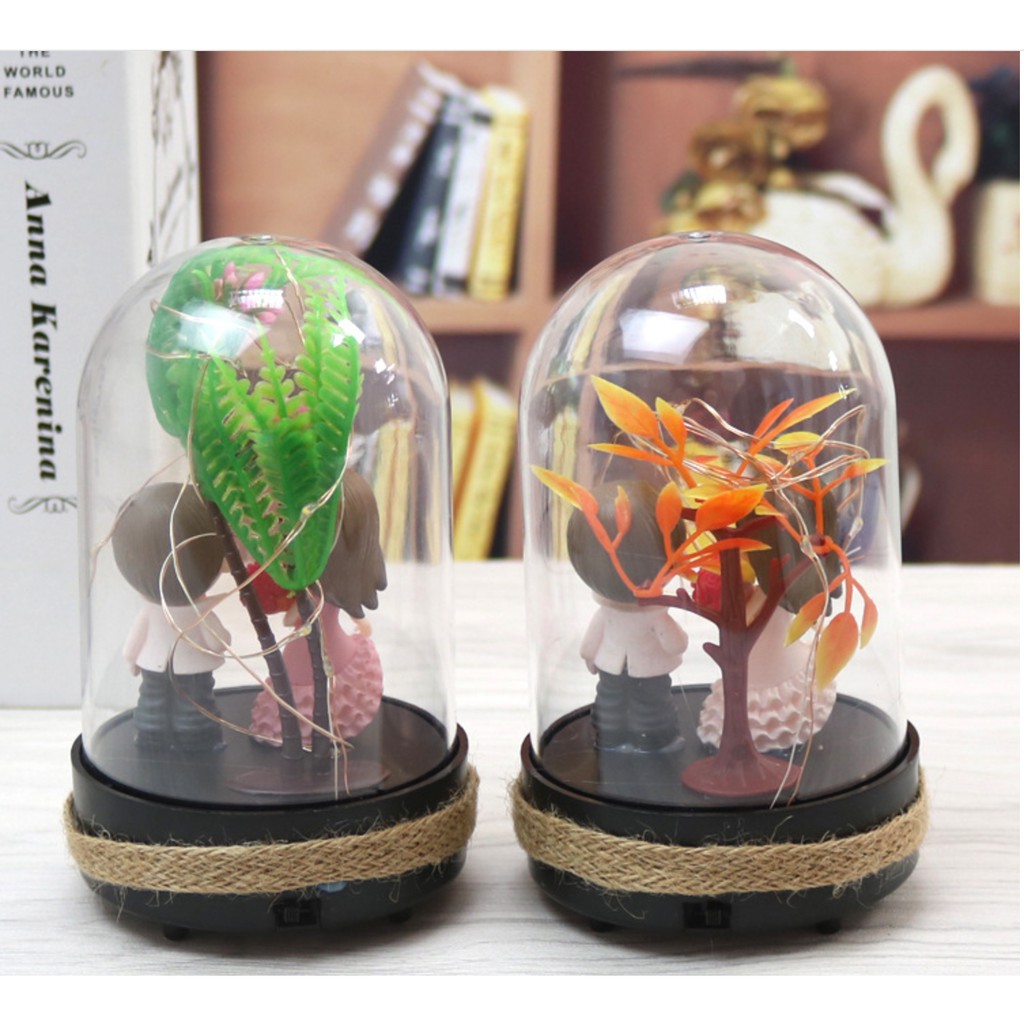 Star Lights Romantic Couple - Patung Pasangan Pajangan Lampu Hias