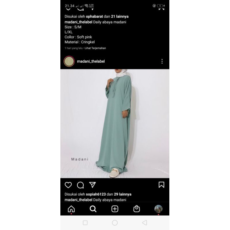 DAILY ABAYA MADANI THELABEL