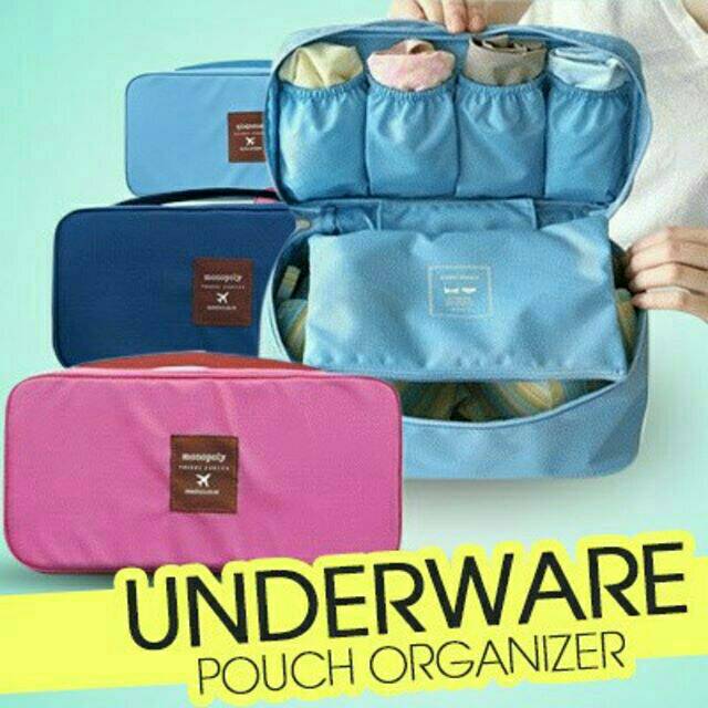 VC Korean Underwear Pouch / tas pakaian dalam / bra organizer / underwear pouch / tempat bra