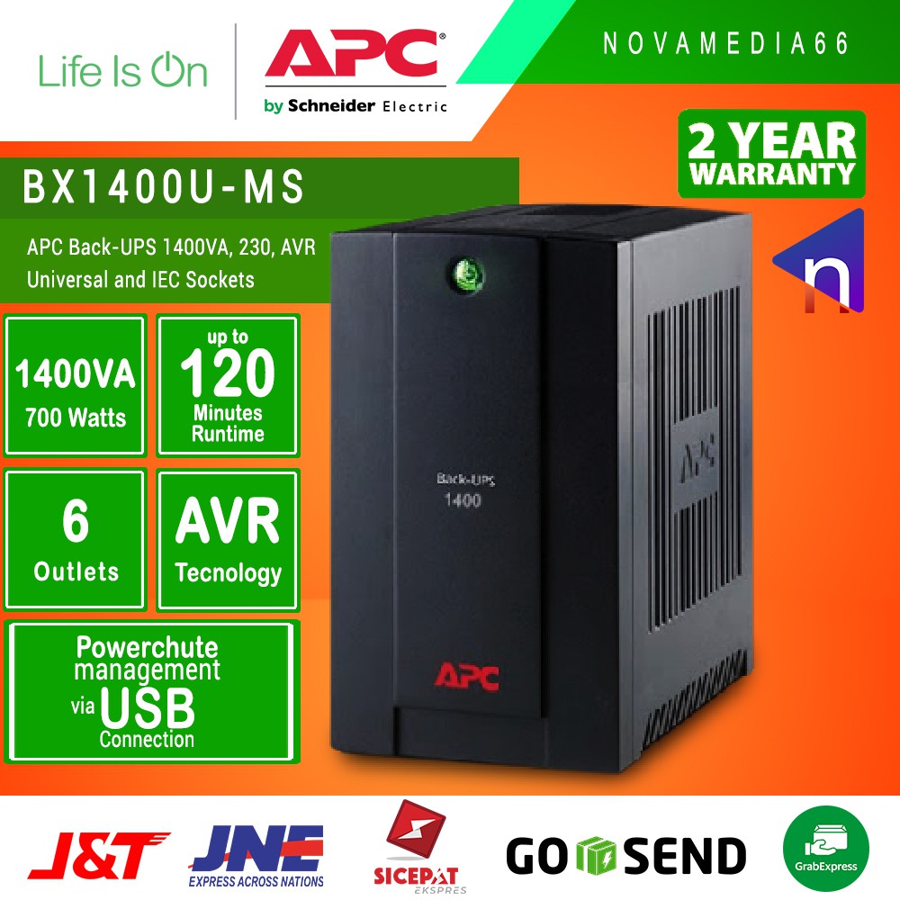 UPS APC BX1400U-MS / BX1400UMS