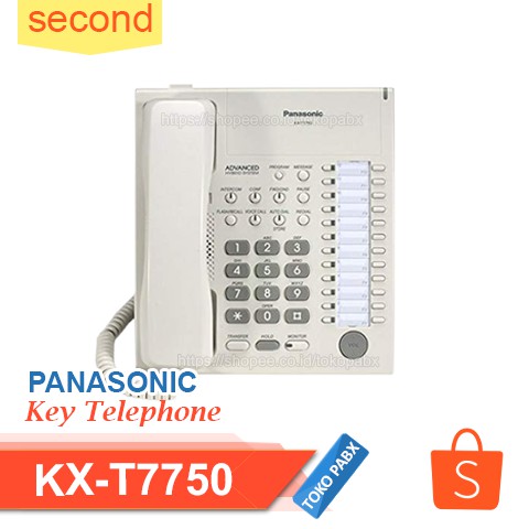 Telepon KX-T7750 KEY telephone Panasonic
