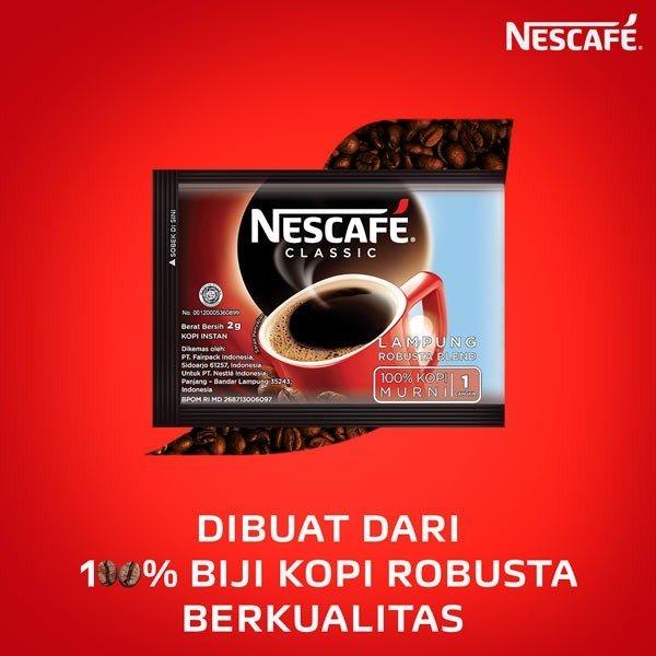 

Terpopuler Nescafe Classic Kopi Instan Kopi Hitam 2Gram Bagus