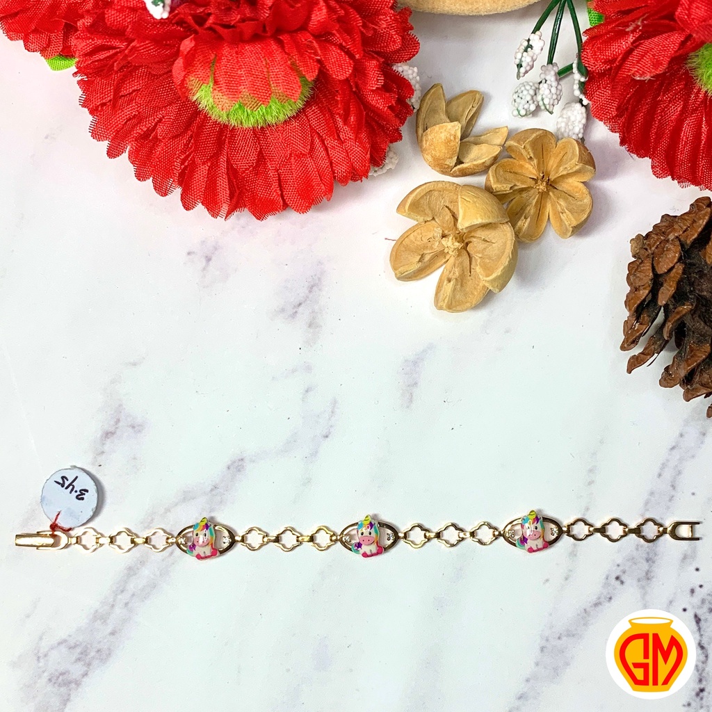 Gelang Rantai Anak Bayi STW 375 8K