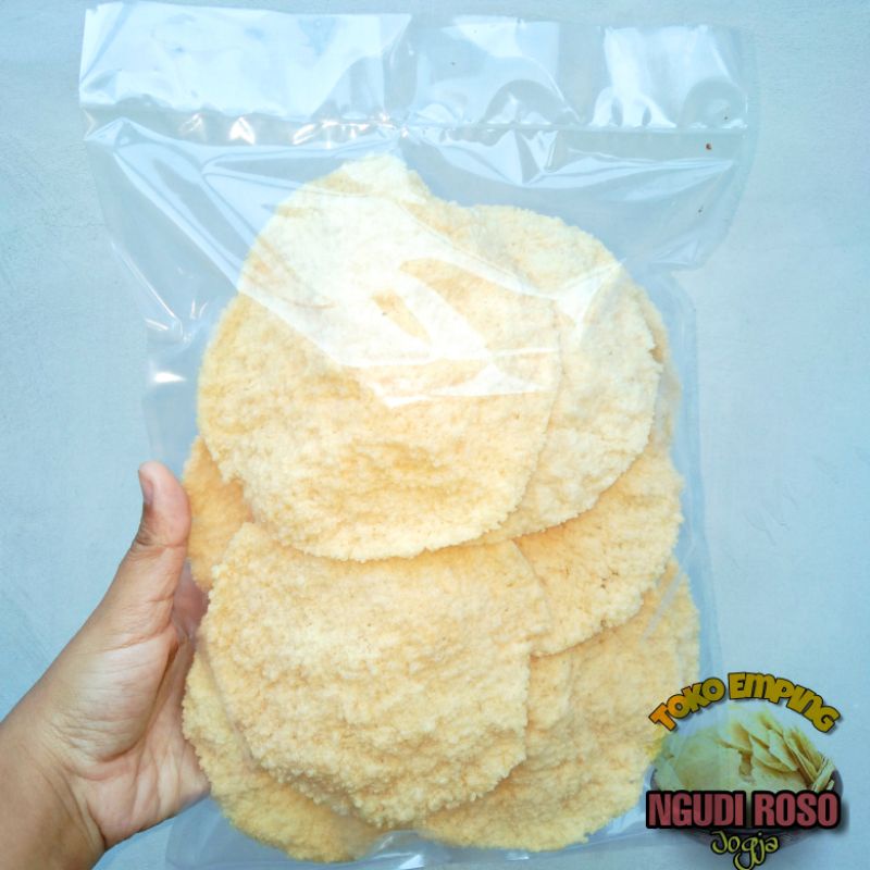 

KRUPUK KARAK BERAS GENDAR MATANG SIAP MAKAN RASA BAWANG GURIH RENYAH