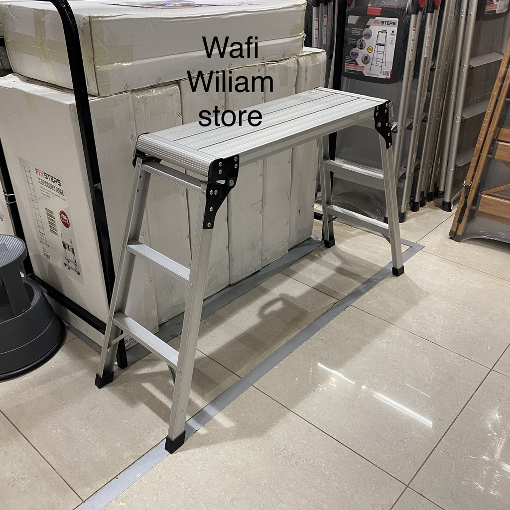 Krisbow Fixsteps Tangga Lipat Meja / Tangga Platform lipat portable